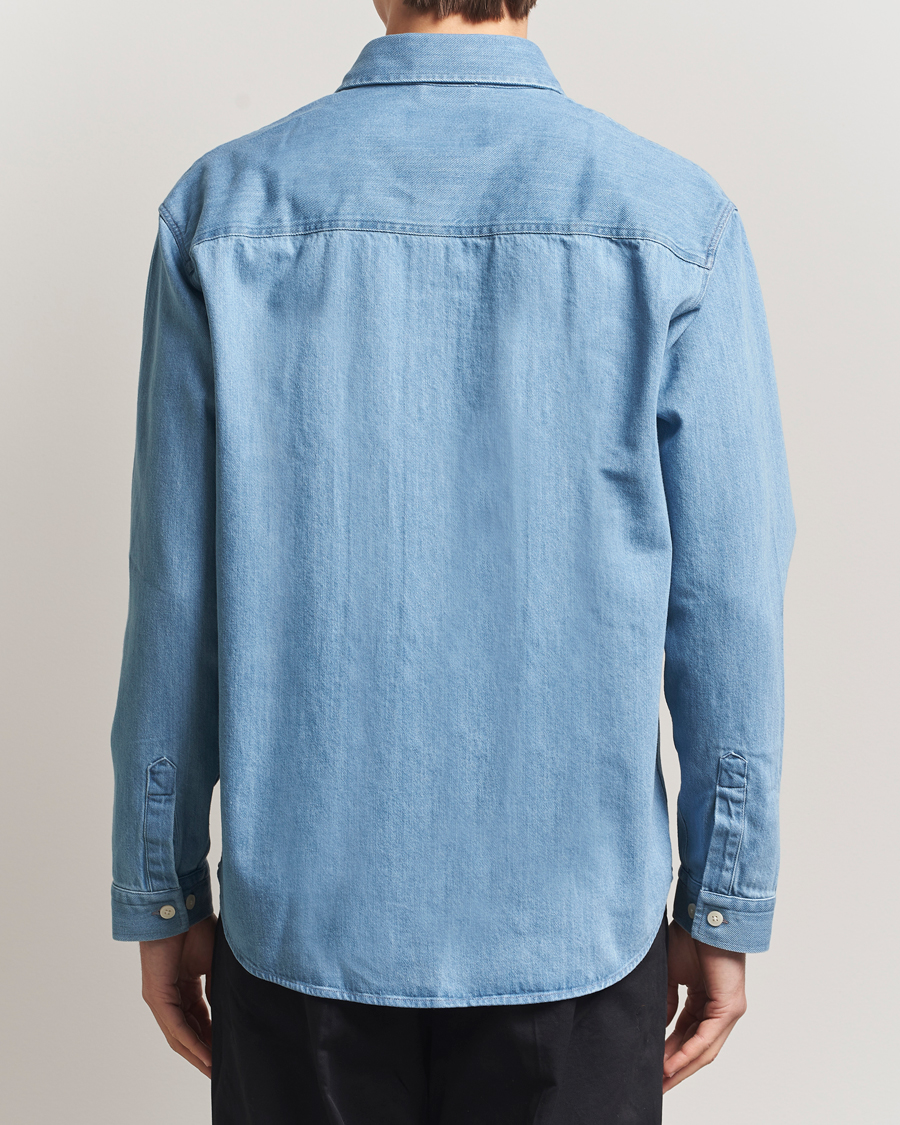 Homme | Chemises | NN07 | Casper Denim Overshirt Blue