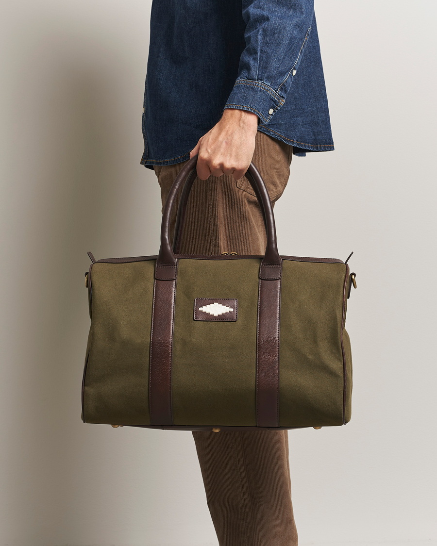 Homme | Sacs | Pampeano | Varon Small Canvas Weekend Bag Forest