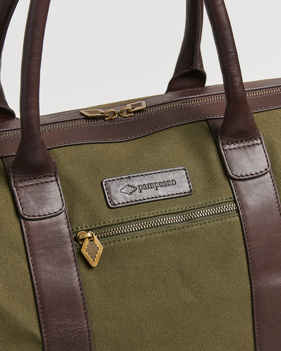 Homme | Sacs | Pampeano | Varon Small Canvas Weekend Bag Forest