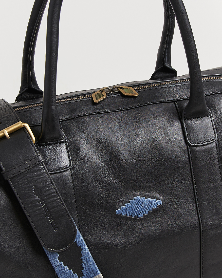 Homme | Pampeano Varon Small Leather Weekend Bag Black | Pampeano | Varon Small Leather Weekend Bag Black