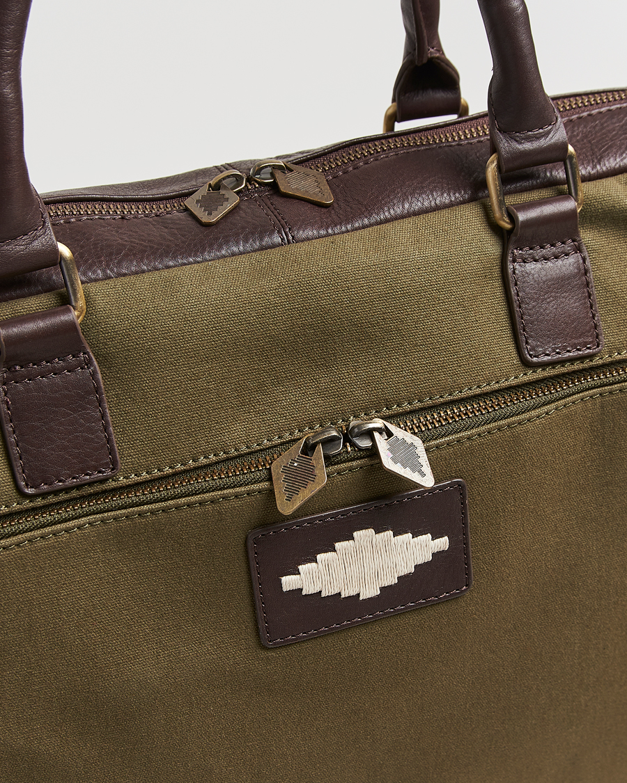 Homme | Sacs | Pampeano | Mensajero Canvas Briefcase Forest