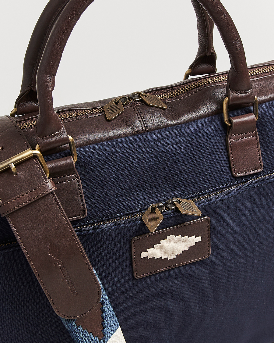 Homme | Sacs | Pampeano | Mensajero Canvas Briefcase Navy