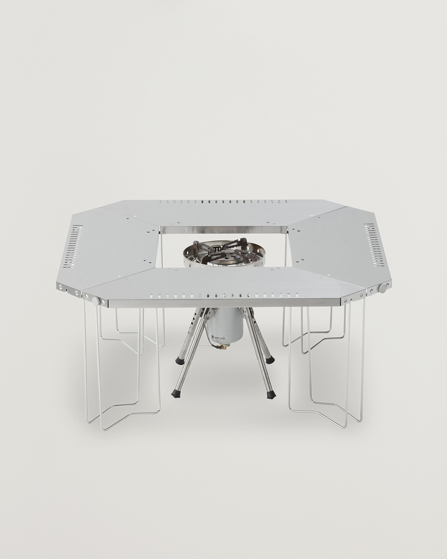 Homme | Outdoor living | Snow Peak | Jikaro Firering Table Stainless Steel