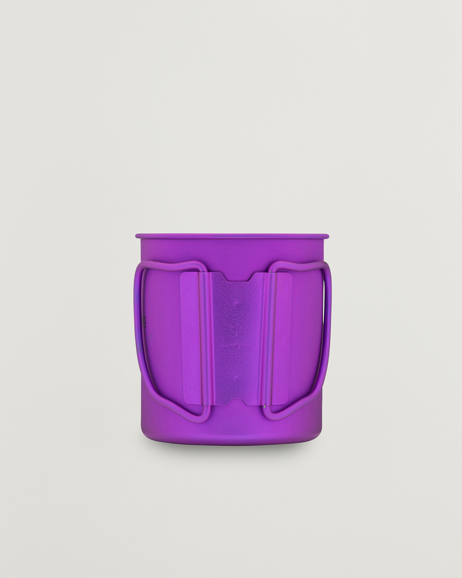 Homme | Outdoor living | Snow Peak | Single Wall Mug 450 Purple Titanium