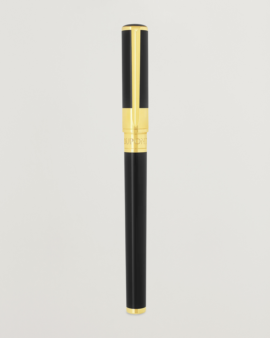 Homme | Stylos | S.T. Dupont | D-Initial Rollerball Pen Black/Golden