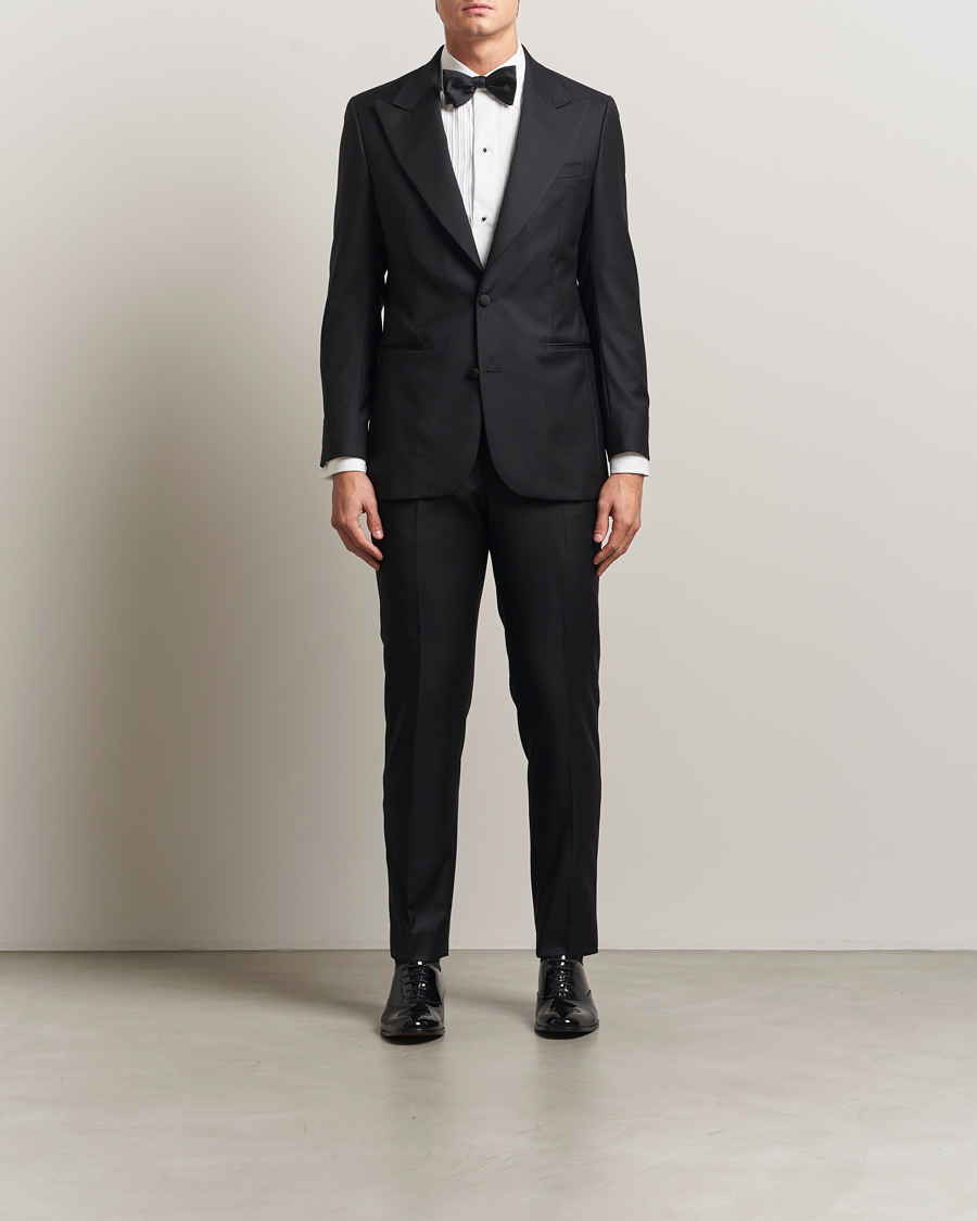 Homme | Pantalons | Morris | Loro Piana Tuxedo Trousers Black
