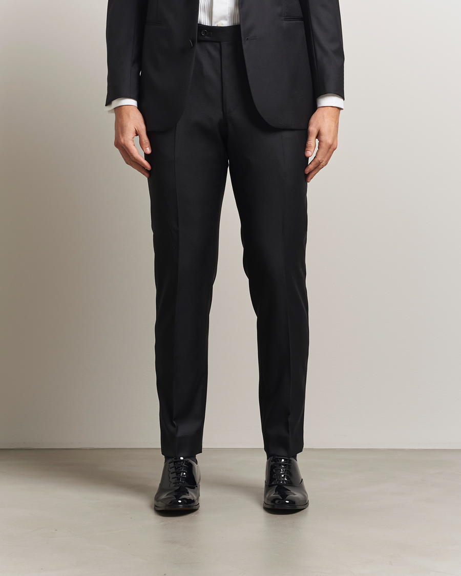 Homme | Pantalons | Morris | Loro Piana Tuxedo Trousers Black