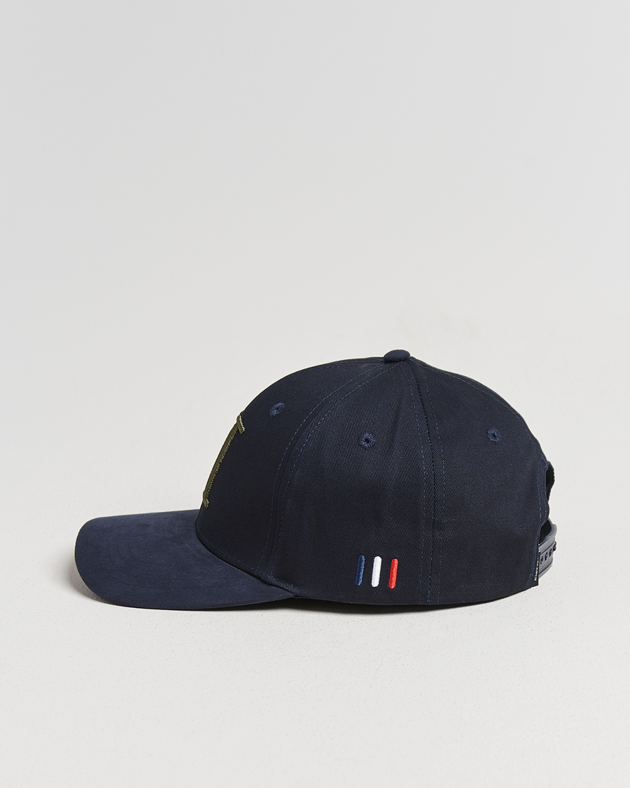 Homme | Bobs Et Casquettes | LES DEUX | Baseball Cap Suede II Dark Navy Blue