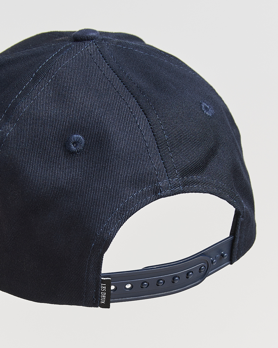 Homme | Bobs Et Casquettes | LES DEUX | Baseball Cap Suede II Dark Navy Blue