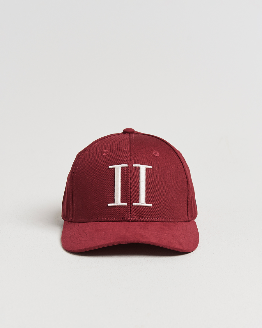 Homme | Bobs Et Casquettes | LES DEUX | Baseball Cap Suede II Port Royal Red