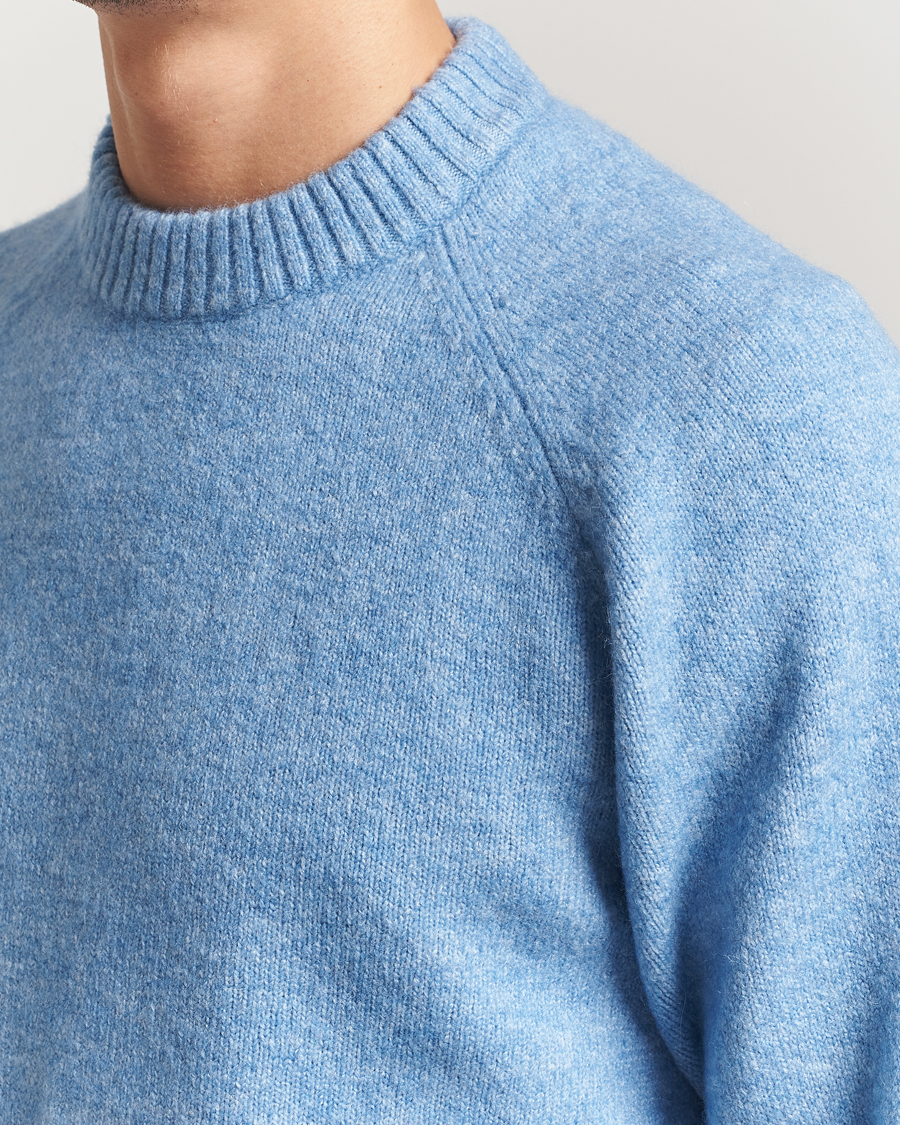 Homme | Pulls Et Tricots | LES DEUX | Gilbert Crew Neck Knit Allure Blue