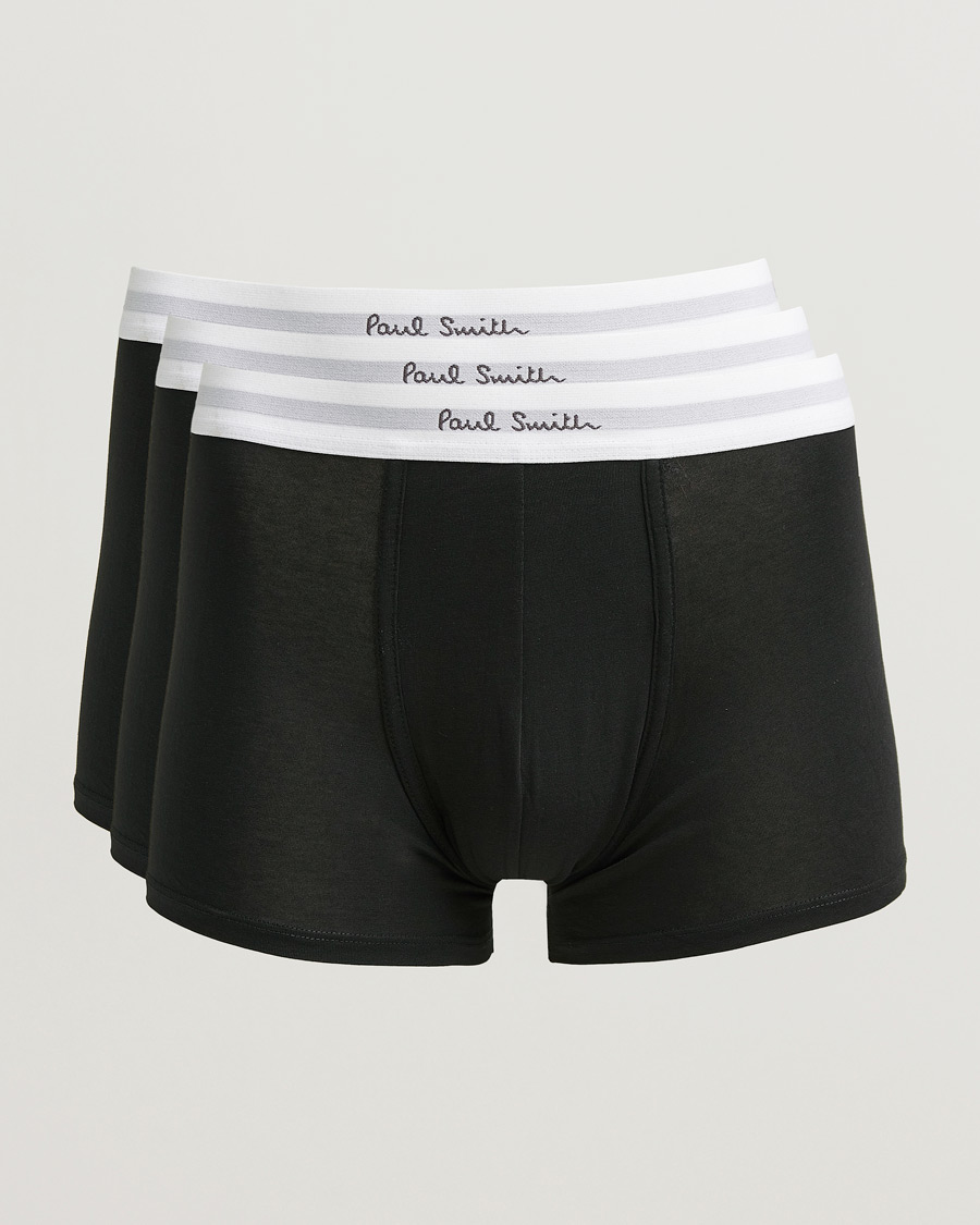 Homme | Sous-Vêtements Et Chaussettes | Paul Smith | 3-Pack Trunk Black