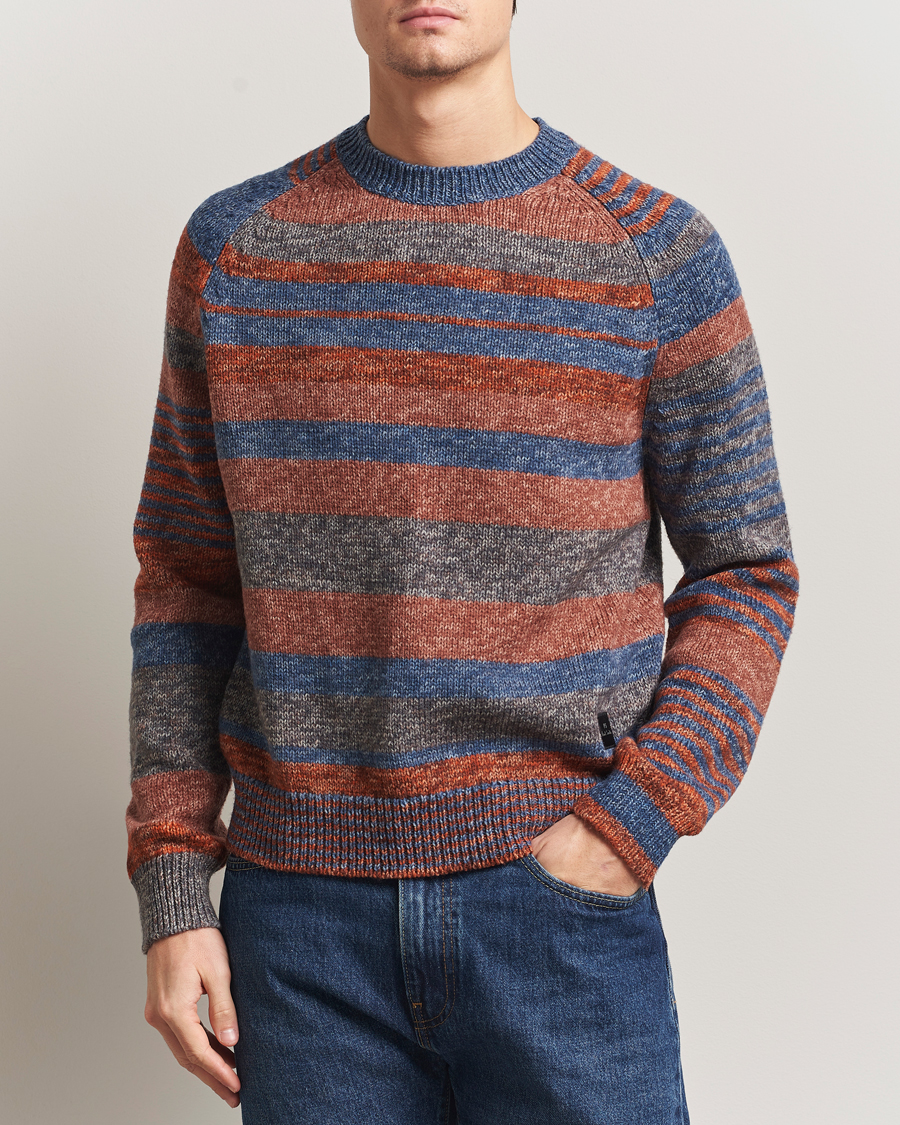 Homme | Pulls Et Tricots | PS Paul Smith | Wool Knitted Striped Sweater Red Multi