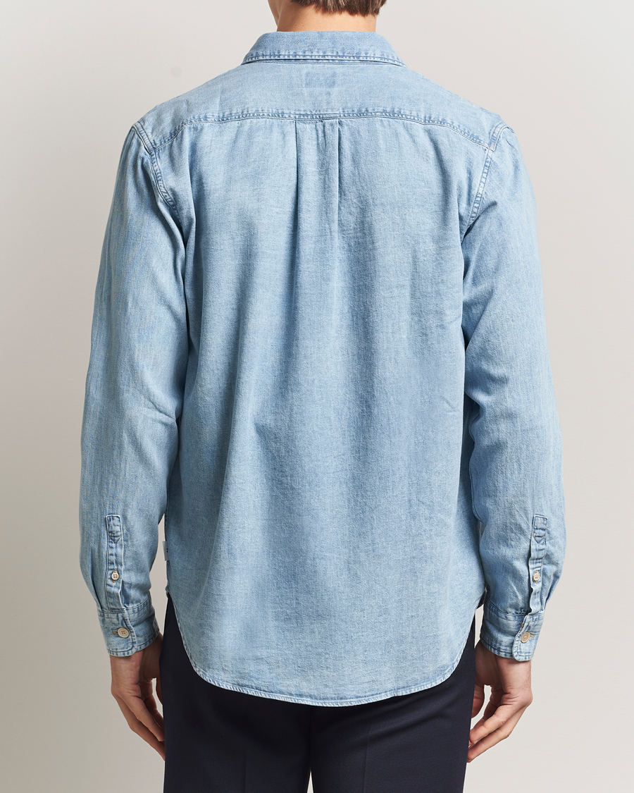 Homme | Chemises | PS Paul Smith | Casual Fit Denim Shirt Washed Blue