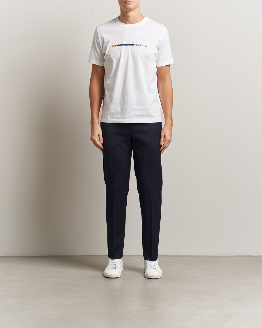 Homme | T-shirts | PS Paul Smith | Chain Printed T-Shirt White