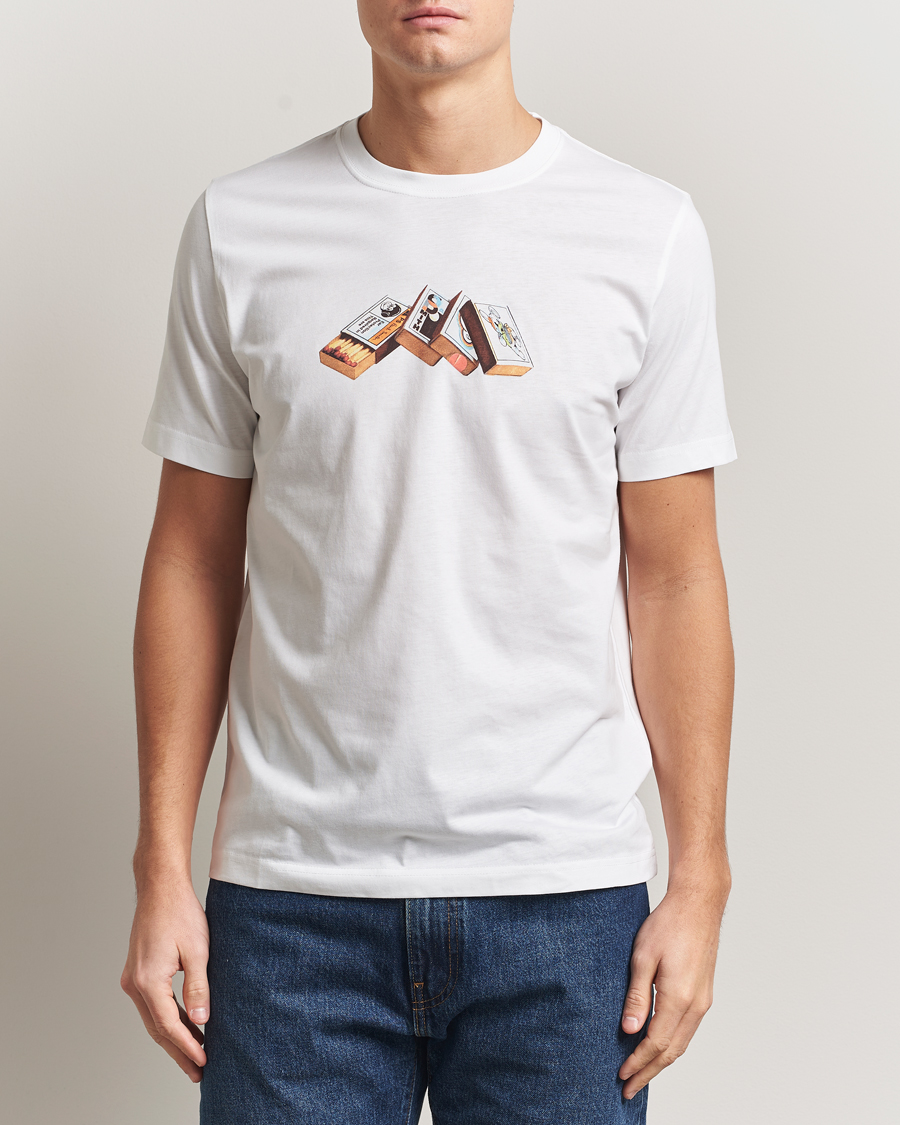 Homme | T-shirts | PS Paul Smith | Matchboxes Printed T-Shirt White