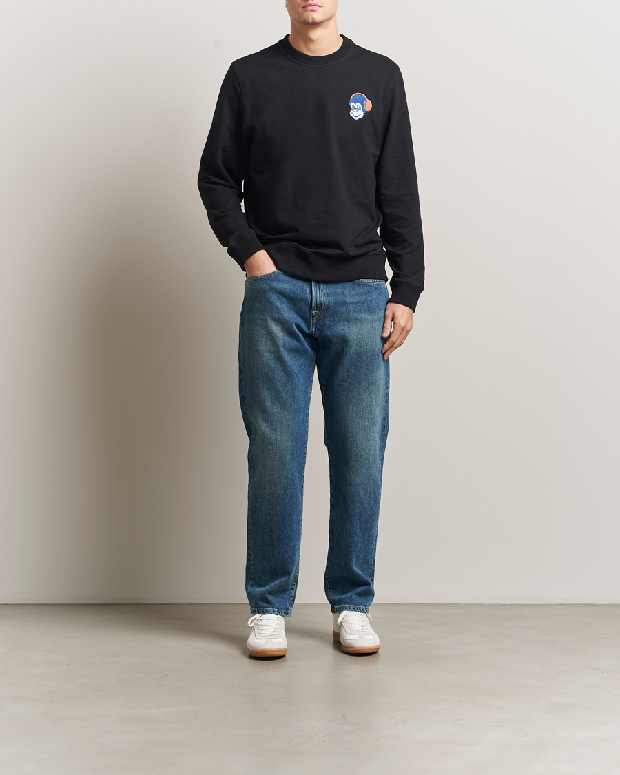 Homme | Pulls Et Tricots | PS Paul Smith | Monkey Headphone Printed Sweatshirt Black