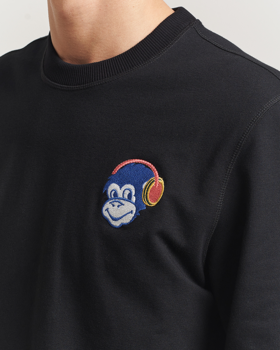 Homme | Pulls Et Tricots | PS Paul Smith | Monkey Headphone Printed Sweatshirt Black