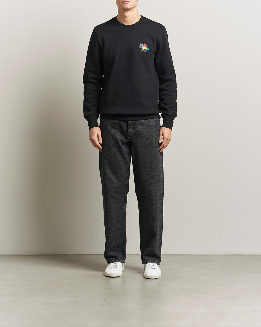 Homme | Pulls Et Tricots | PS Paul Smith | Cloud Zebra Printed Sweatshirt Black