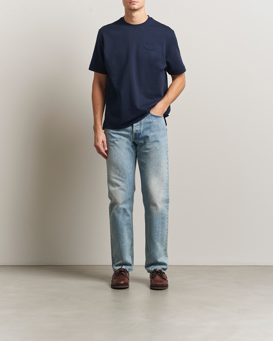 Homme | T-shirts | PS Paul Smith | Casual Fit Happy T-Shirt Navy