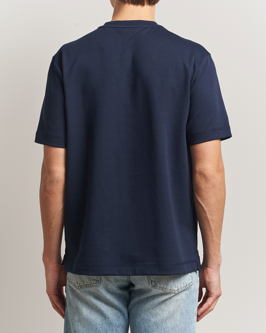Homme | T-shirts | PS Paul Smith | Casual Fit Happy T-Shirt Navy