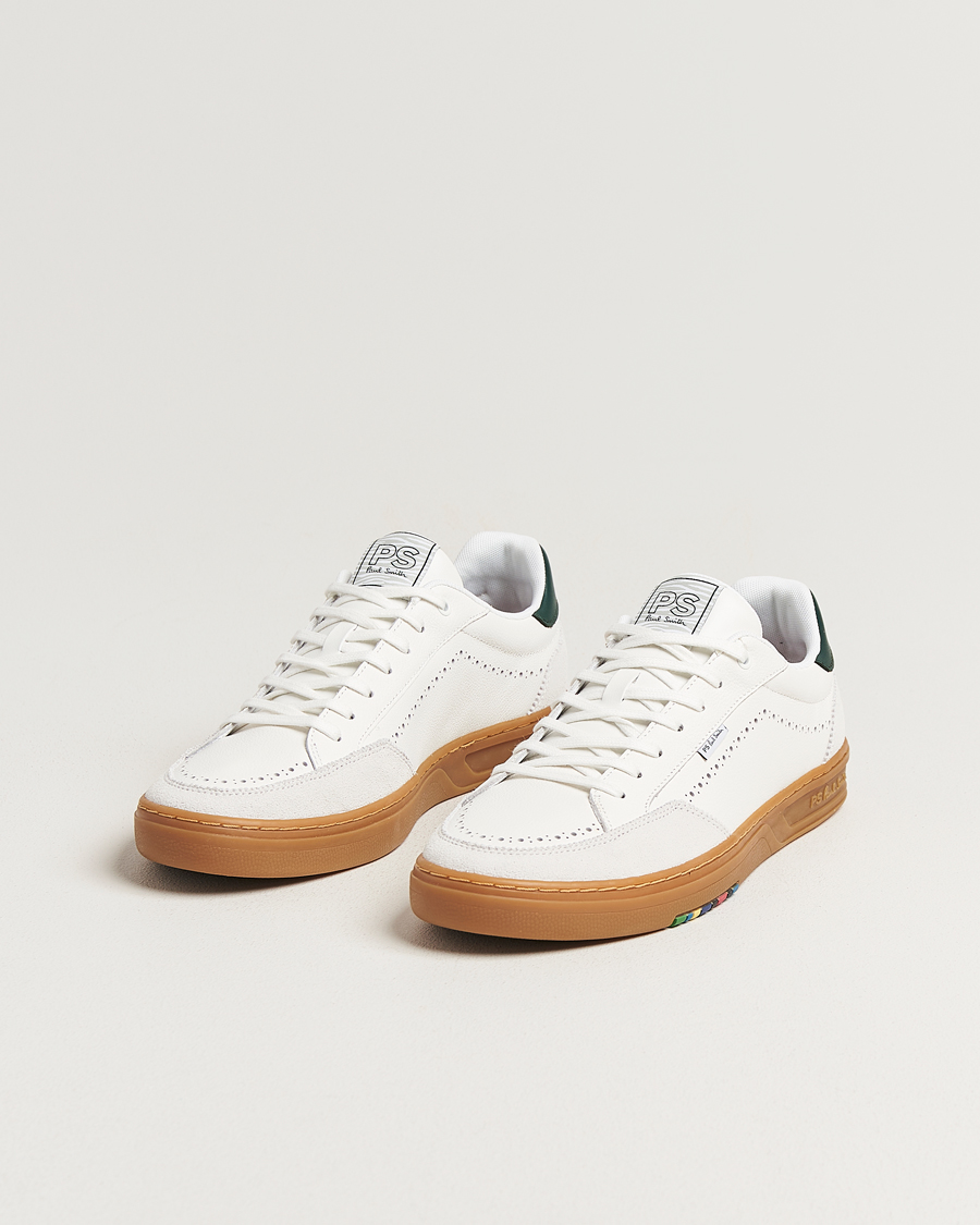 Homme | Baskets | PS Paul Smith | Hillstar Leather/Suede Sneaker White