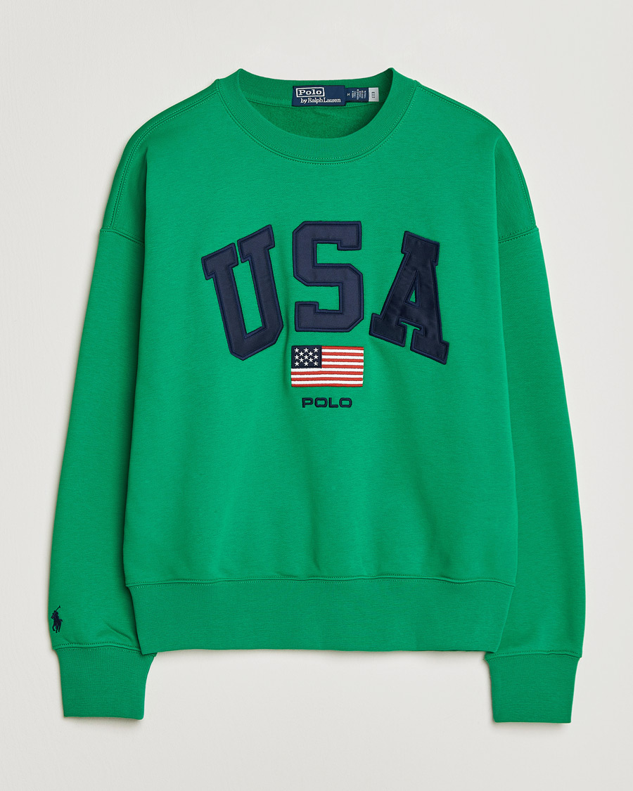 Homme | Pulls Et Tricots | Polo Ralph Lauren | USA Sweatshirt Billiard Green