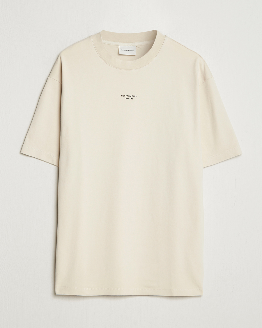 Homme | T-shirts | Drôle de Monsieur | Classic Slogan T-Shirt Mastic