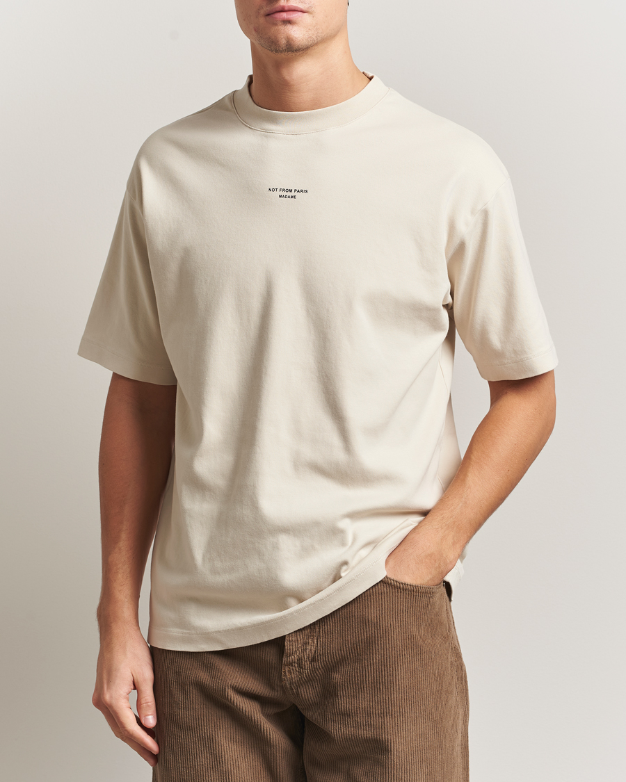 Homme | T-shirts | Drôle de Monsieur | Classic Slogan T-Shirt Mastic