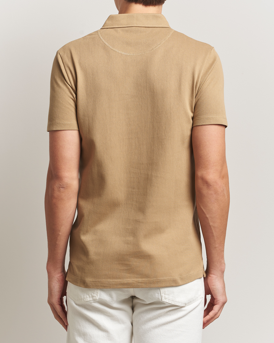 Homme | Polos | Sunspel | Riviera Polo Shirt Tan