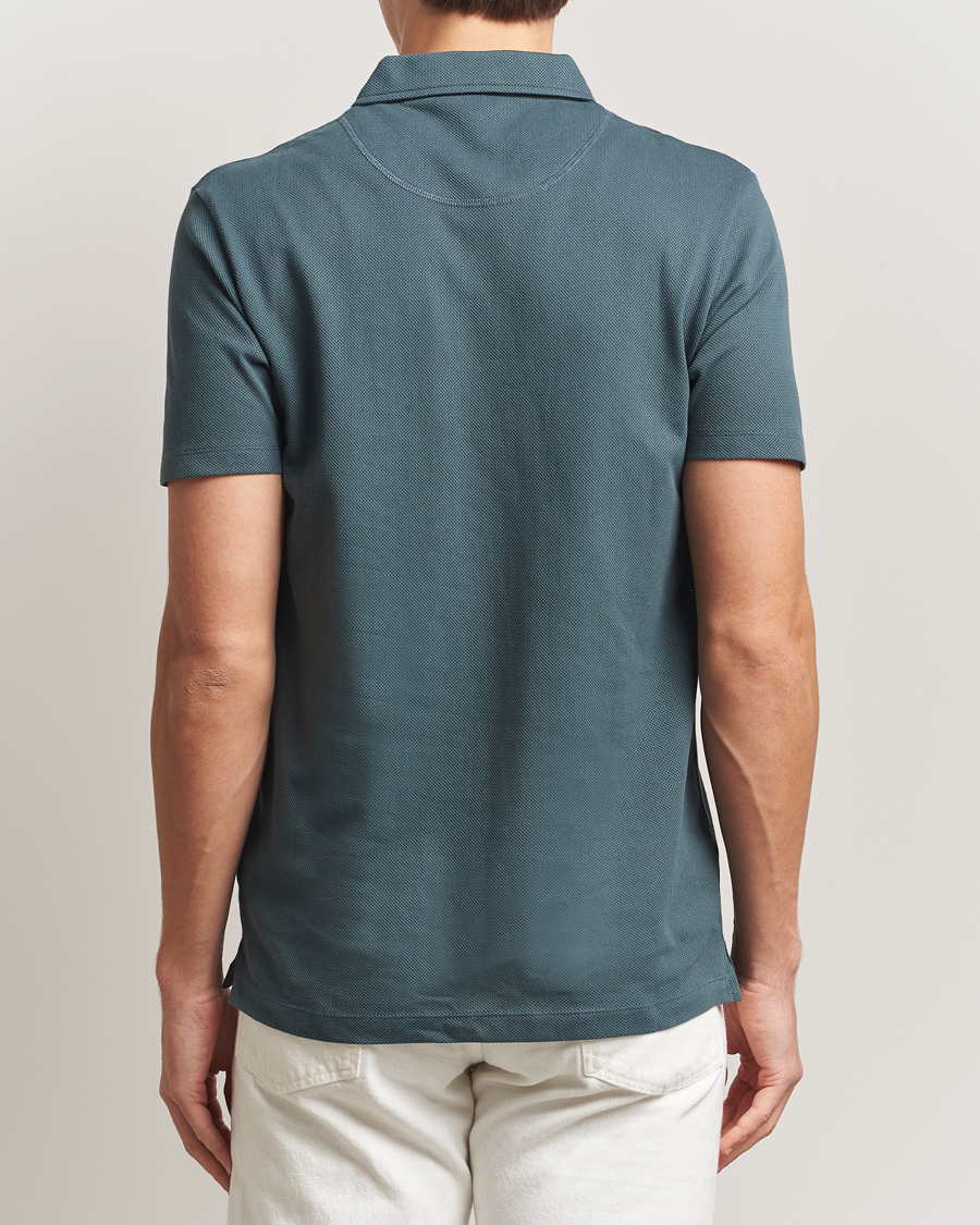 Homme | Polos | Sunspel | Riviera Polo Shirt Dark Petrol