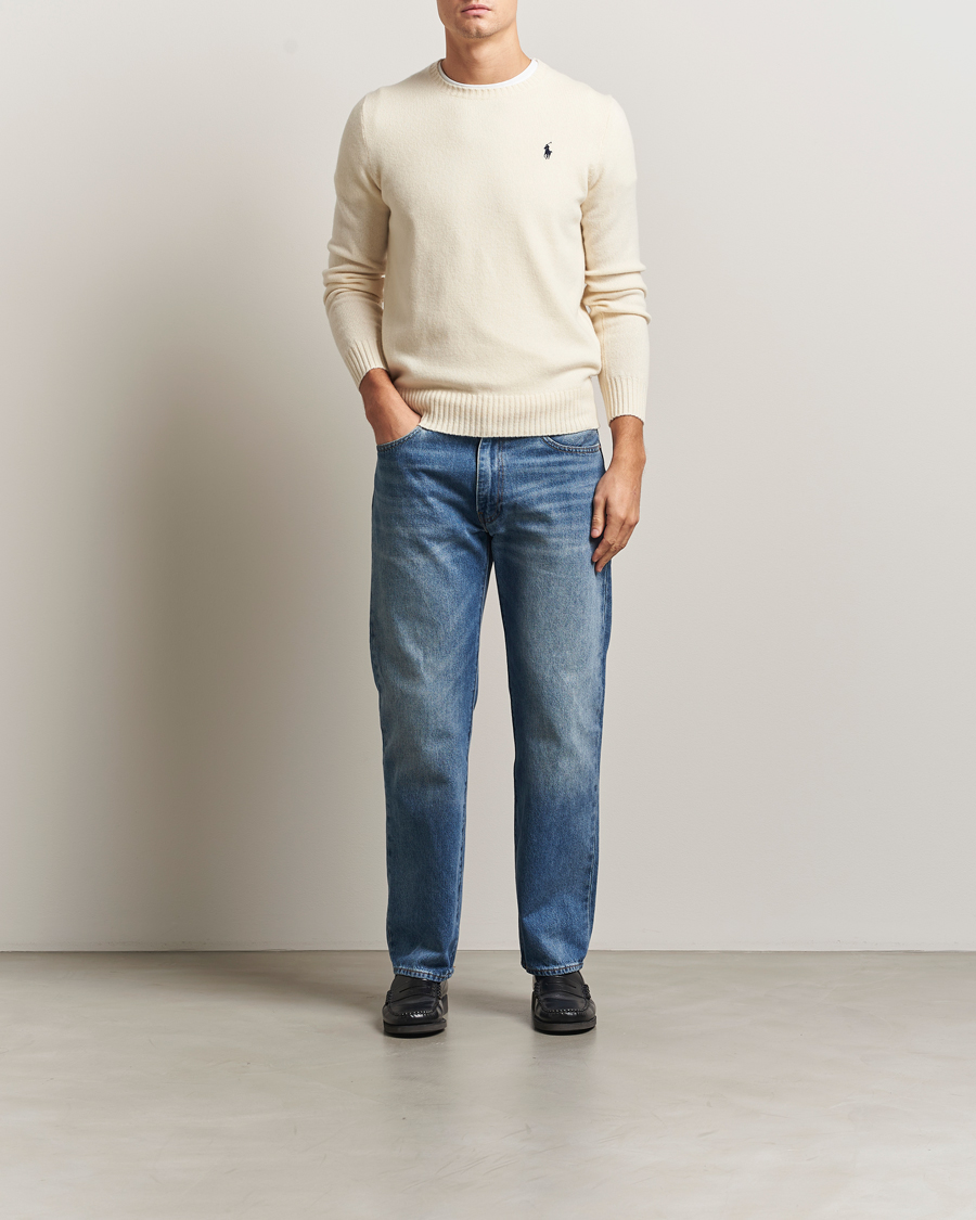 Homme | Pulls Et Tricots | Polo Ralph Lauren | Wool/Cashmere Crew Neck Andover Cream