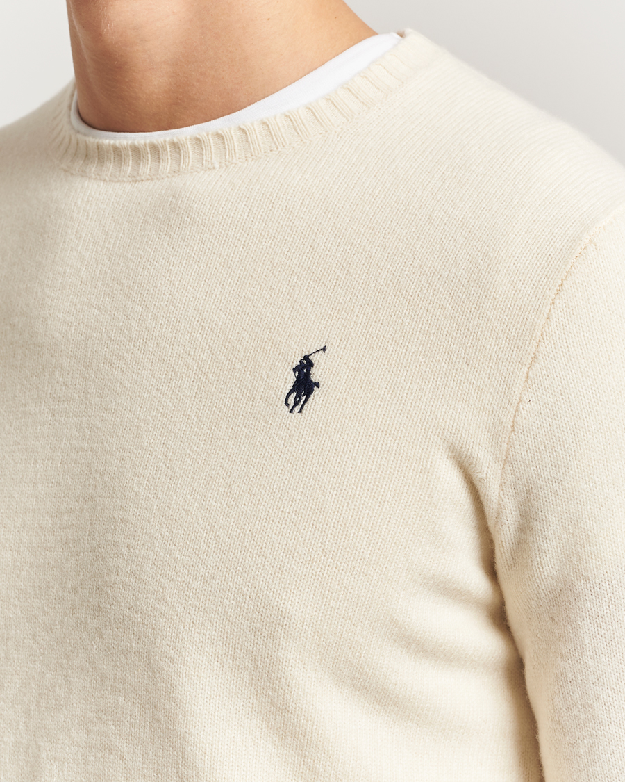 Homme | Pulls Et Tricots | Polo Ralph Lauren | Wool/Cashmere Crew Neck Andover Cream
