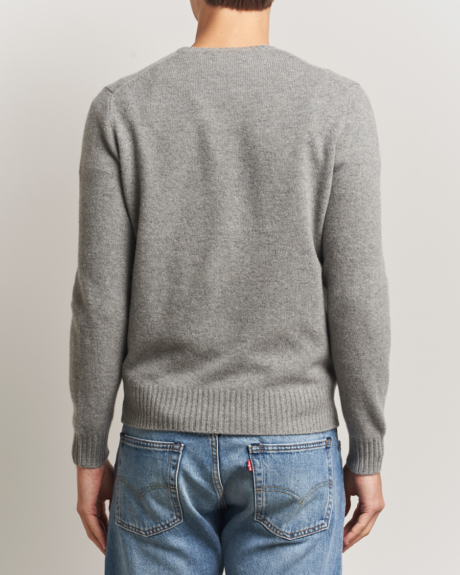 Homme | Pulls Et Tricots | Polo Ralph Lauren | Wool/Cashmere Crew Neck Fawn Grey Heather