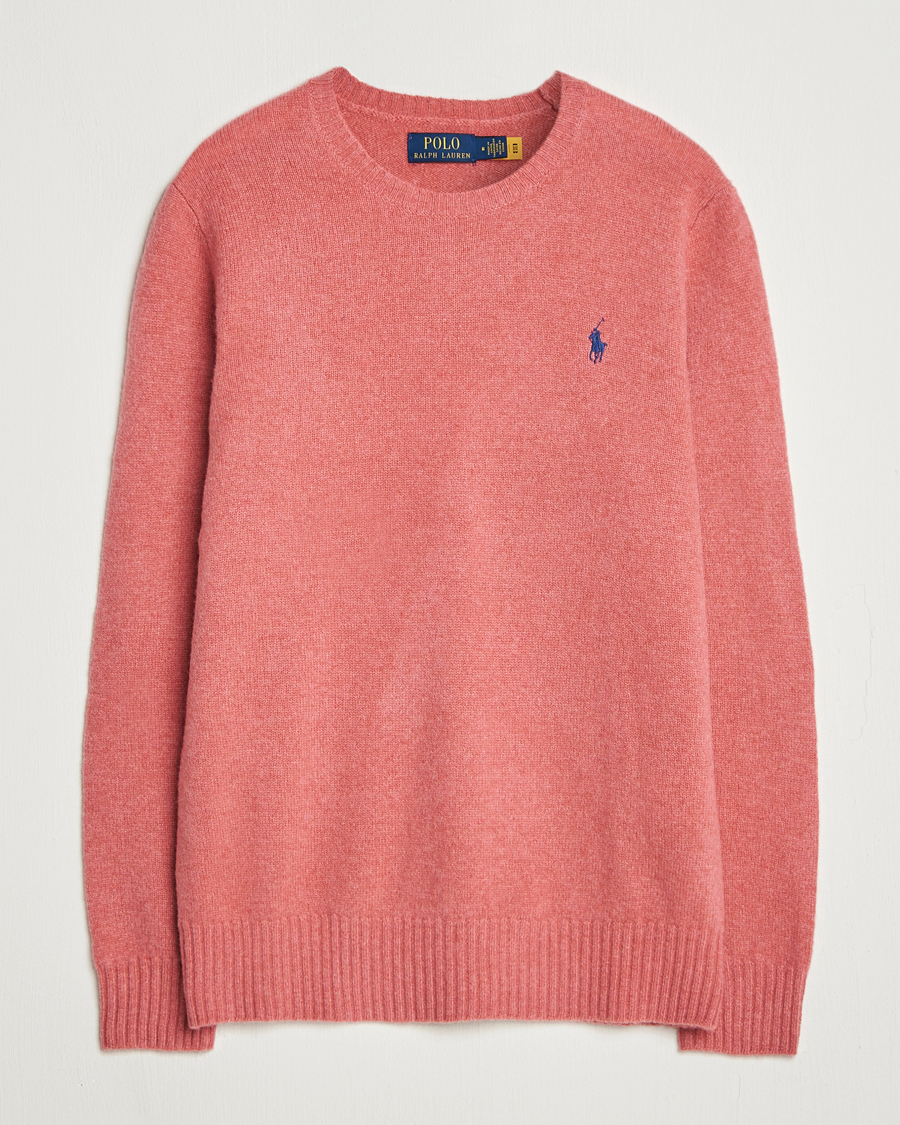 Homme | Pulls Et Tricots | Polo Ralph Lauren | Wool/Cashmere Crew Neck Strawberry Gelato