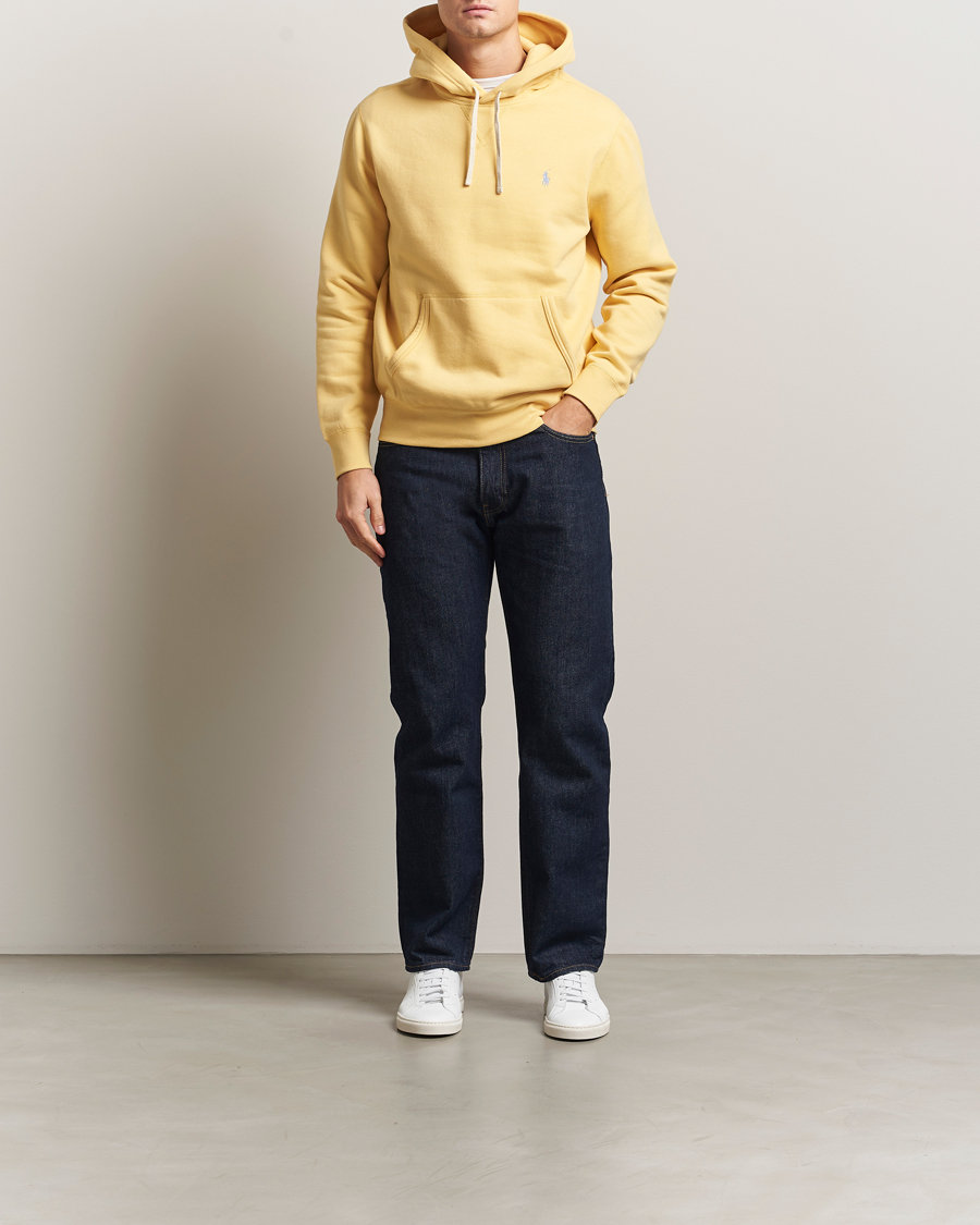 Homme | Pulls Et Tricots | Polo Ralph Lauren | RL Fleece Hoodie Corn Yellow