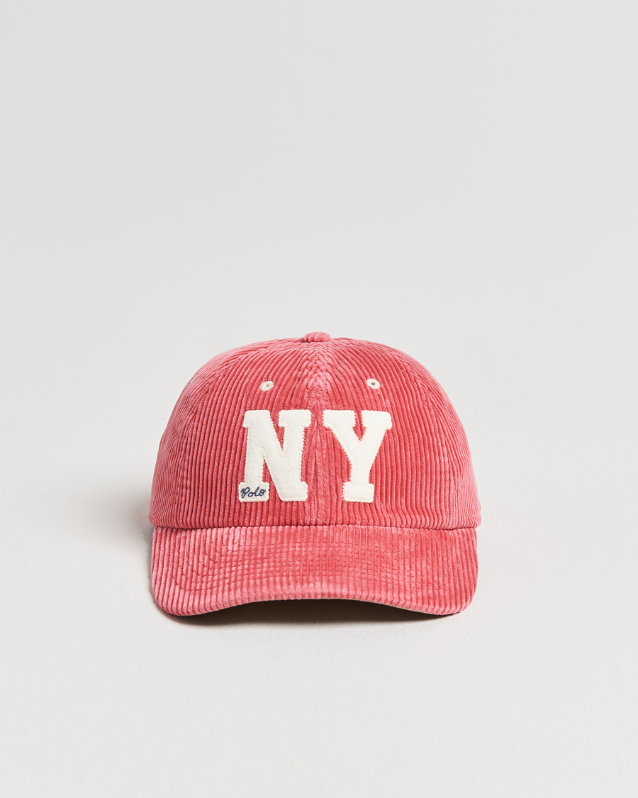Homme | Bobs Et Casquettes | Polo Ralph Lauren | NY Cord Cap Red Sky