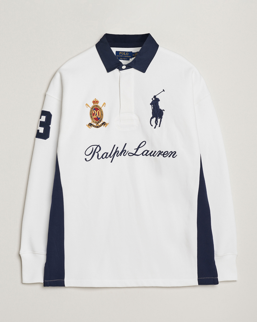 Homme | Pulls Et Tricots | Polo Ralph Lauren | Big Pony Rugby Sweater White