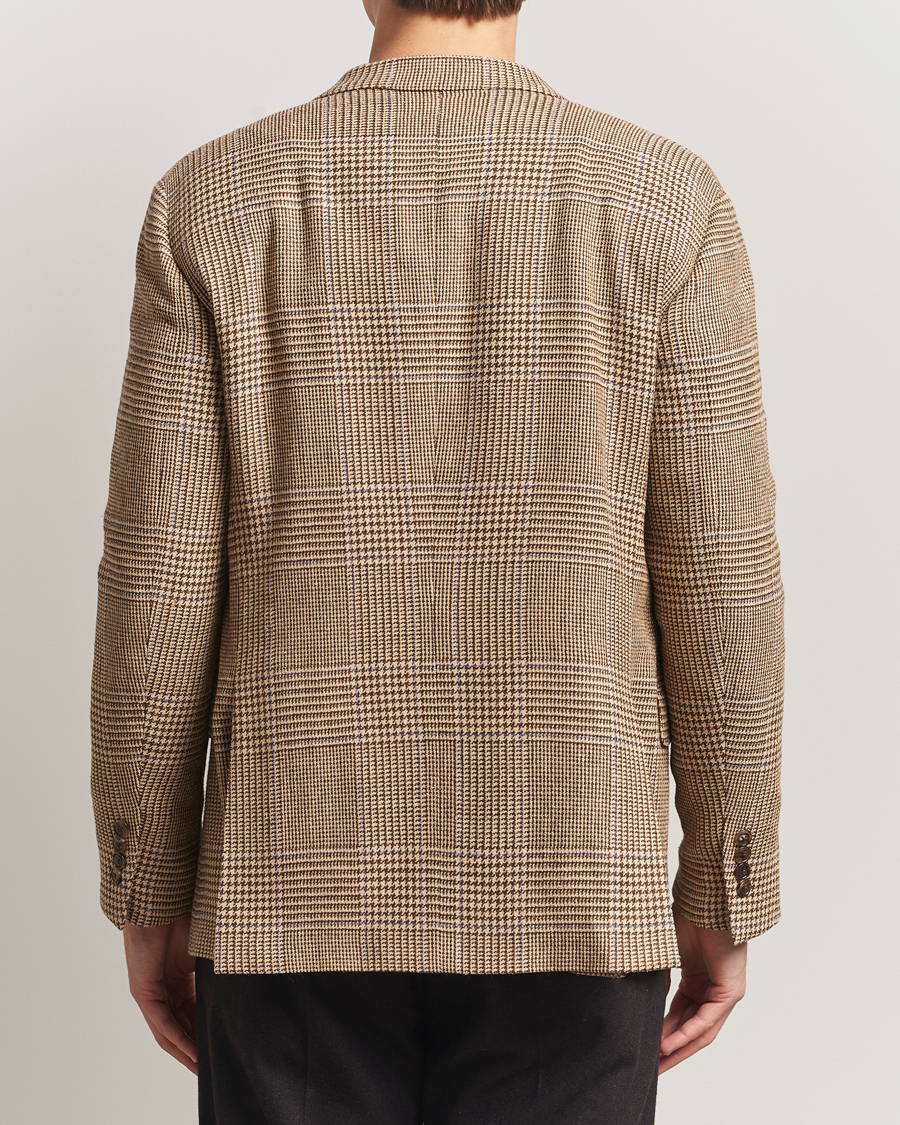 Homme | Blazers | Polo Ralph Lauren | DB Wool Prince of Wales Blazer Sand/Brown