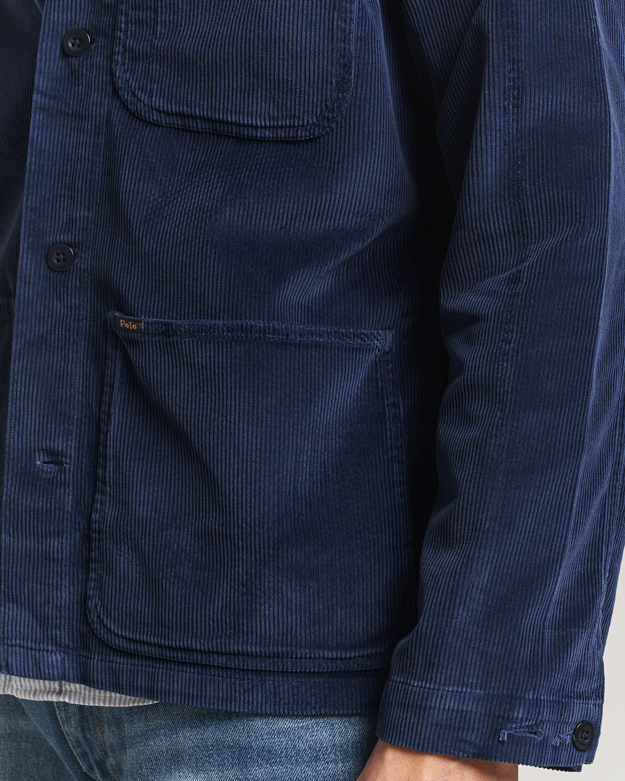 Homme | Chemises | Polo Ralph Lauren | Corduroy 10W Overshirt Newport Navy