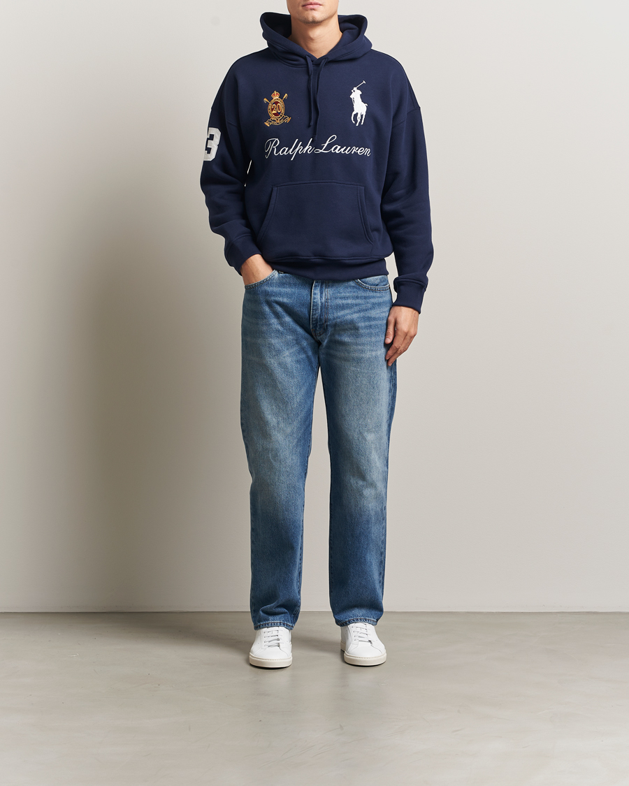 Homme | Pulls Et Tricots | Polo Ralph Lauren | Big Pony Hoodie Cruise Navy