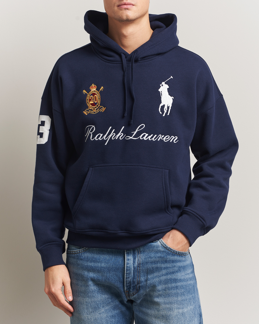 Homme | Pulls Et Tricots | Polo Ralph Lauren | Big Pony Hoodie Cruise Navy