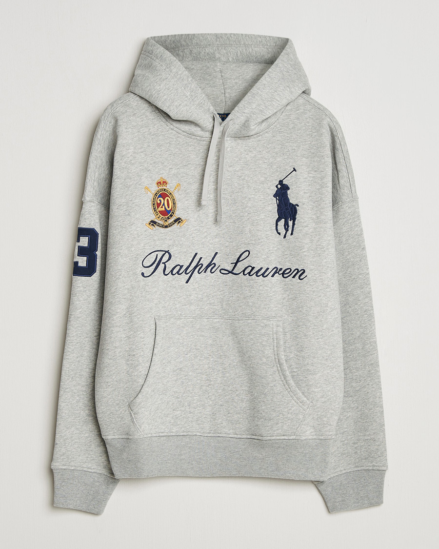 Homme | Pulls Et Tricots | Polo Ralph Lauren | Big Pony Hoodie Andover Heather