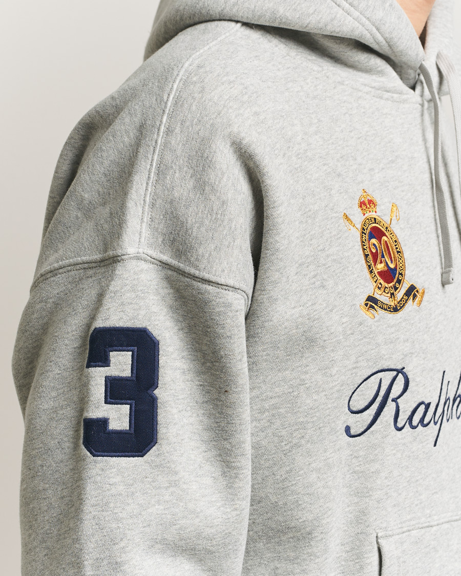 Homme | Pulls Et Tricots | Polo Ralph Lauren | Big Pony Hoodie Andover Heather