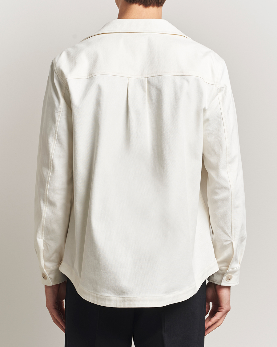 Homme | Chemises | BOSS BLACK | Carper Cotton Twill Overshirt Natural