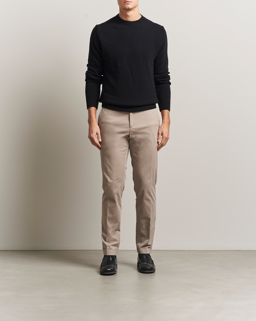 Homme | Pantalons | BOSS BLACK | Genius Cotton Trousers Beige