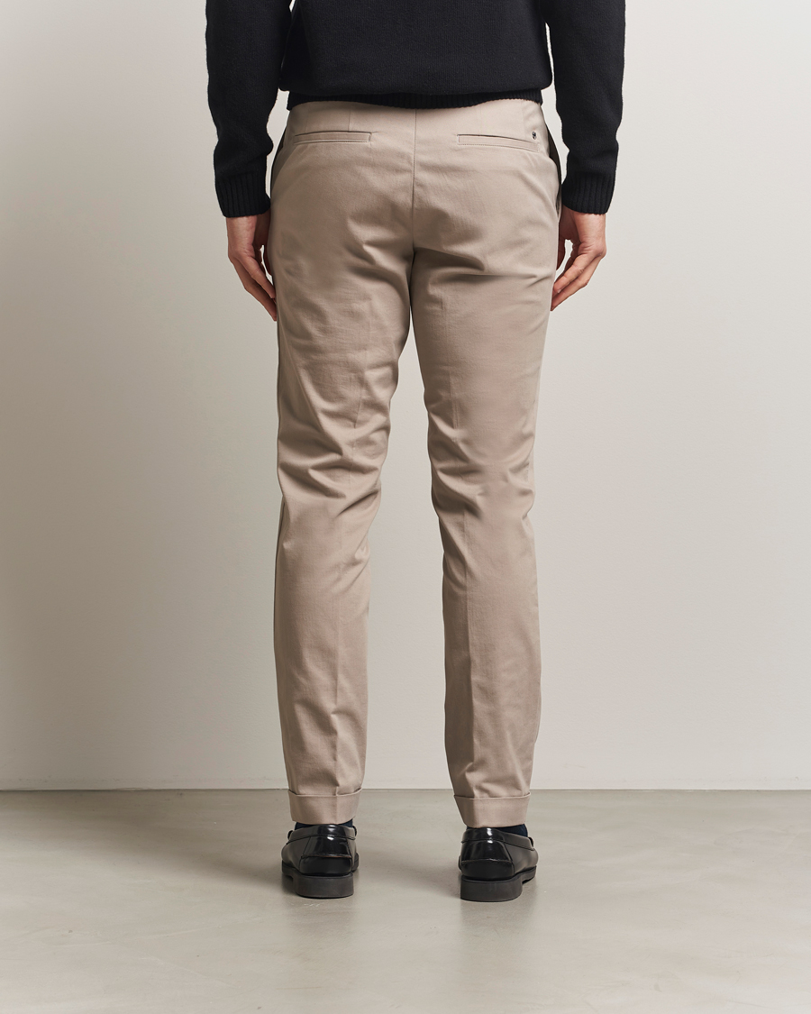 Homme | Pantalons | BOSS BLACK | Genius Cotton Trousers Beige