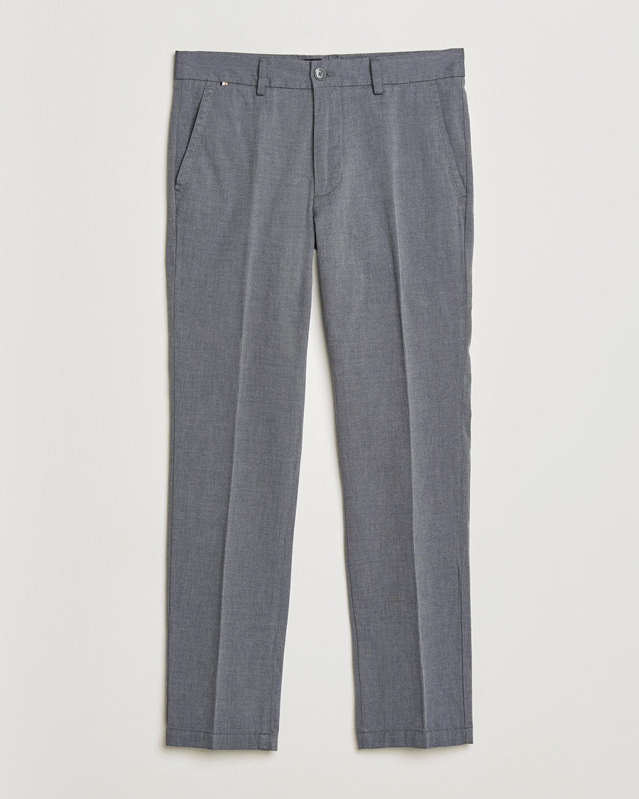 Homme | Pantalons | BOSS BLACK | Kaiton Structured Chinos Dark Blue