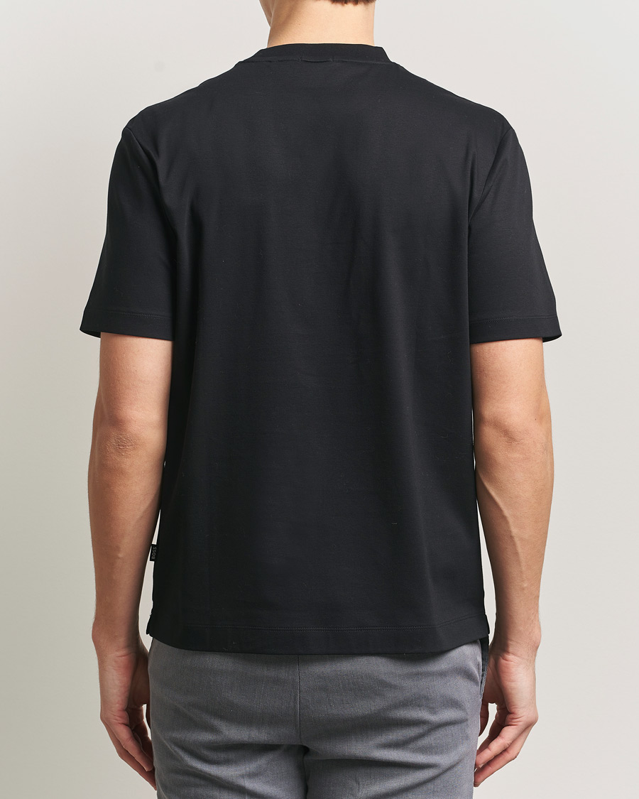Homme | T-shirts | BOSS BLACK | Taut Regular Fit T-Shirt Black