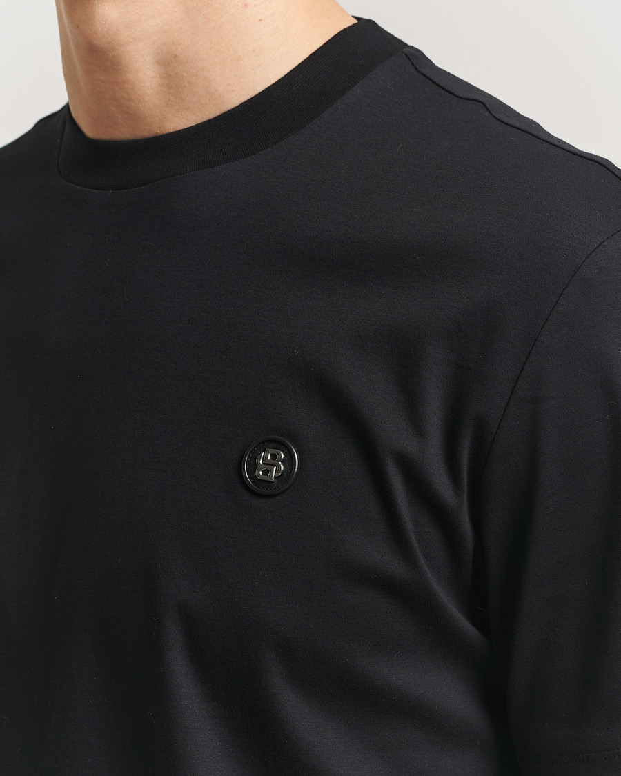 Homme | T-shirts | BOSS BLACK | Taut Regular Fit T-Shirt Black